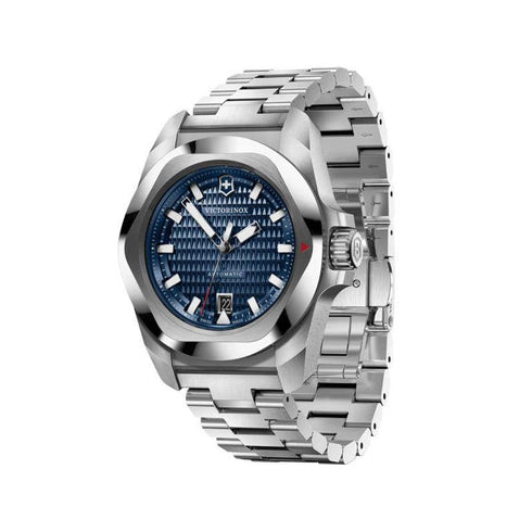 VICTORINOXVictorinox I.N.O.X. Automatic Men's Watch V242020 – Blue Dial, Stainless Steel BraceletWATCHESEcecile