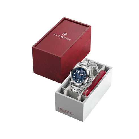 VICTORINOXVictorinox I.N.O.X. Automatic Men's Watch V242020 – Blue Dial, Stainless Steel BraceletWATCHESEcecile
