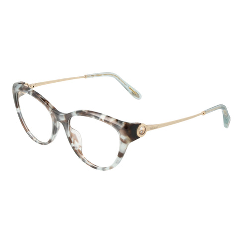 CHOPARDChopard VCH323S 06WS Women's Eyeglasses - Shiny Striped Havana Aquamarine FrameEYEWEAREcecile