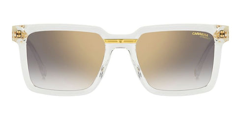 CARRERACarrera Victory C 02/S 900/FQ Unisex Sunglasses - Crystal Frame, Grey Gradient Gold Mirror LensesEYEWEAREcecile