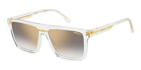 CARRERACarrera Victory C 03/S 900/FQ Unisex Sunglasses - Crystal Frame, Grey Gradient Gold Mirror LensesEYEWEAREcecile