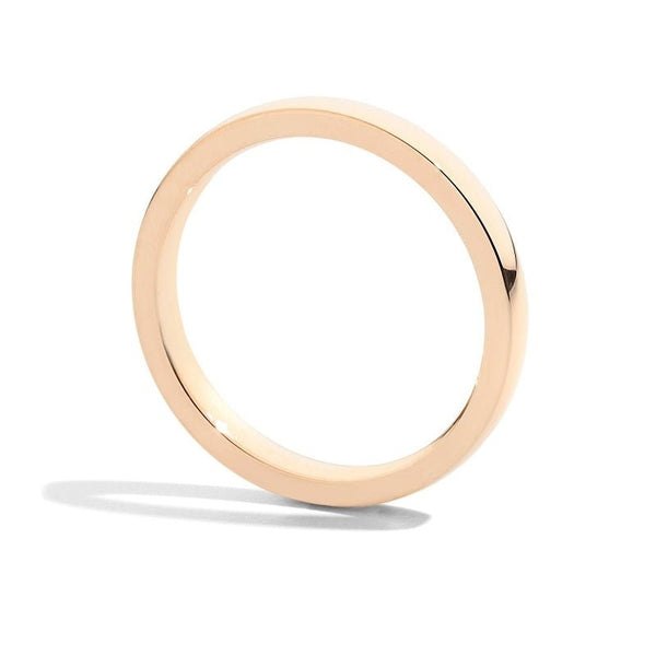 RECARLORecarlo W14FD006_GH Women's 18K Yellow Gold Wedding Band with Inner DiamondJEWELRYEcecile