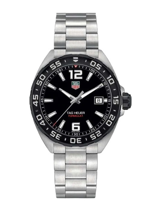 TAG HEUERTAG Heuer Formula 1 WAZ1110.BA0875 Men's Watch - Black Dial, Steel BraceletWATCHESEcecile