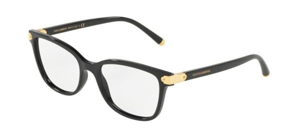 DOLCE & GABBANADolce & Gabbana DG 5036 501 53 Women's Eyeglasses – Black Butterfly FrameEYEWEAREcecile