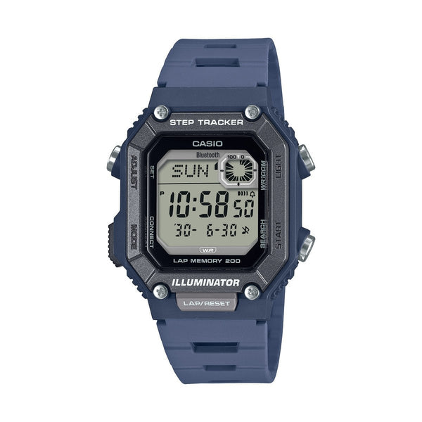CASIO & VINTAGECasio WS - B1000 - 2AVEF Men's Digital Watch - Blue Resin StrapWATCHESEcecile