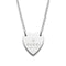 GUCCIGucci Trademark Sterling Silver Heart Pendant Necklace - Model YBB223512001JEWELRYEcecile