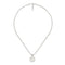 GUCCIGucci Interlocking G Sterling Silver Pendant Necklace YBB479219001JEWELRYEcecile