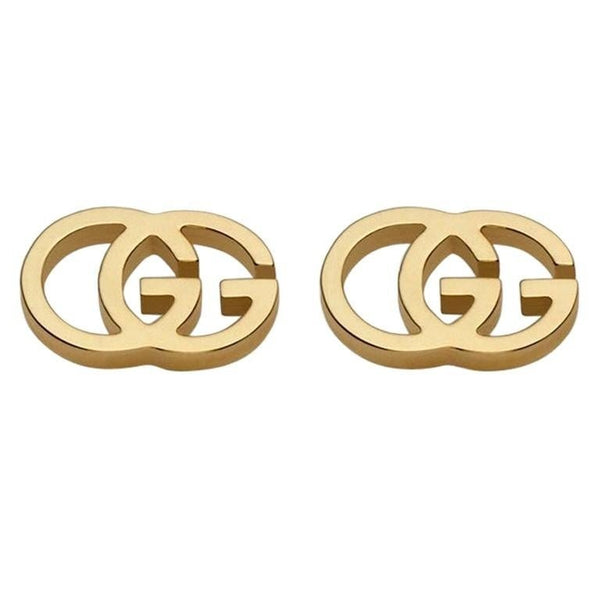 GUCCIGucci GG Running 18k Yellow Gold Stud Earrings YBD094074002JEWELRYEcecile