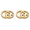 GUCCIGucci GG Running 18k Yellow Gold Stud Earrings YBD094074002JEWELRYEcecile