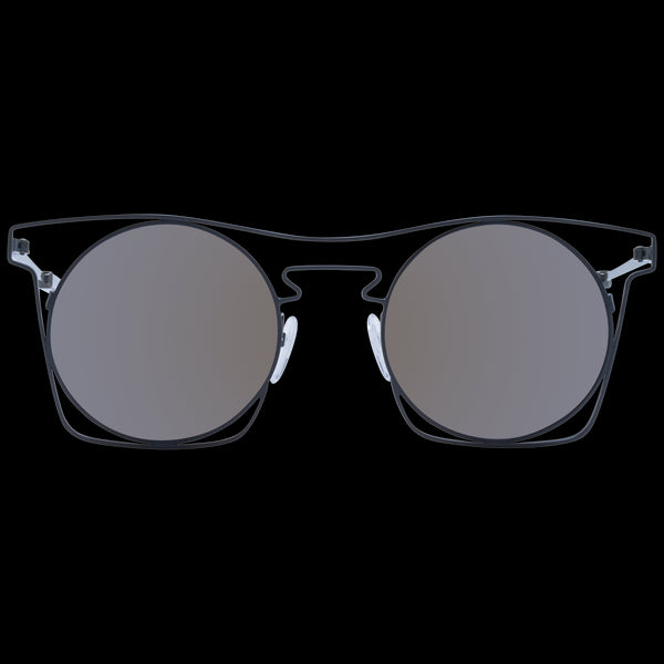 YOHJI YAMAMOTOYohji Yamamoto YY7005 004 Unisex Sunglasses - Matte Black Frame, Gold Mirrored LensesEYEWEAREcecile