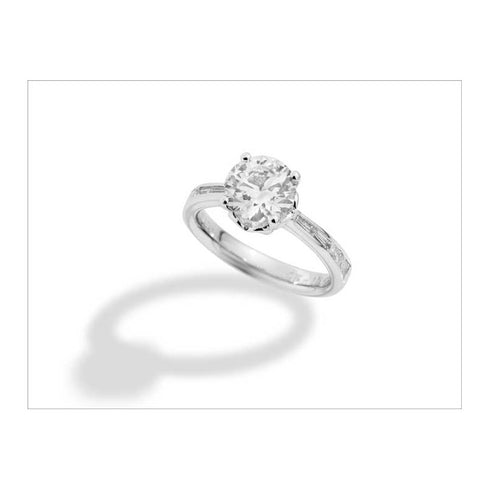 RECARLORecarlo R01SP001/086 Women's Solitaire Diamond Ring - 18K White Gold, 0.86ctJEWELRYEcecile