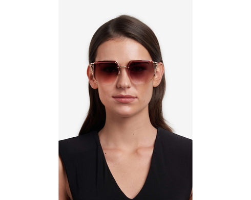 CARRERACarrera 3041/S FG4 - HA Women's Sunglasses - Gold Frame, Brown Gradient LensesEYEWEAREcecile