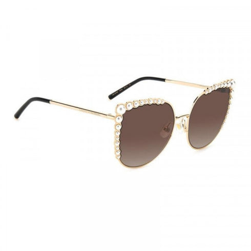 Hugo Boss HER 0076/S 000-HA 58 Women's Sunglasses - Rose Gold Frame, Brown Gradient Lenses