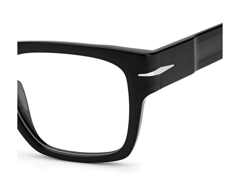 David Beckham DB 7020/BOLD 807 54 Men's Eyeglasses - Black Acetate Frame