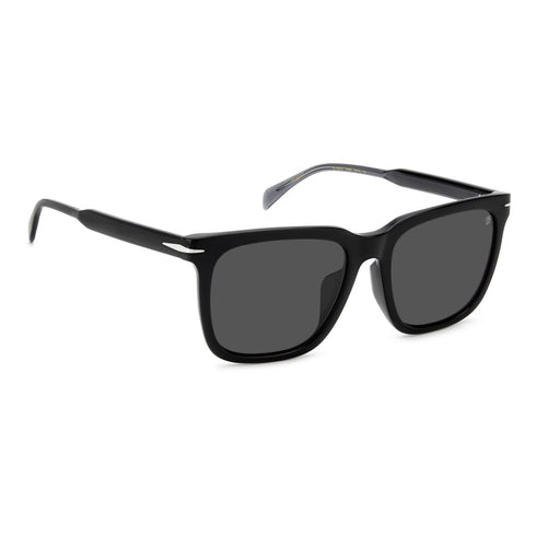 David Beckham DB 1120/F/S 807-M9 56 Sunglasses - Black Frame, Grey Lenses