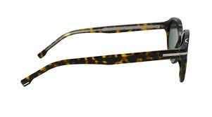 BOSSBOSS 1721/S 086 - QT Men's Sunglasses - Havana Frame, Green LensesEYEWEAREcecile
