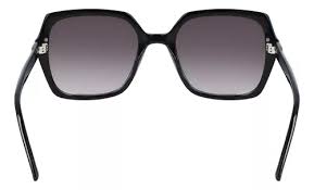 Calvin Klein CK20541S Women's Square Sunglasses - Black Frame, Grey Gradient Lenses