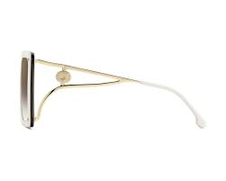 CARRERACarrera CA UNICA/SE SZJ/YK 60 Women's Sunglasses - Ivory Frame, Burgundy Gradient LensesEYEWEAREcecile