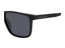 BOSS 0921/S 807-IR Men's Sunglasses - Black Frame, Grey Lenses