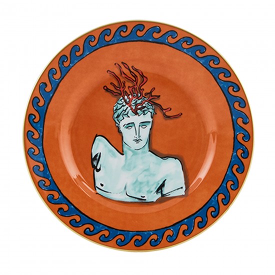 Ginori 1735 Il Viaggio di Nettuno Assiette à dessert Lot de 2