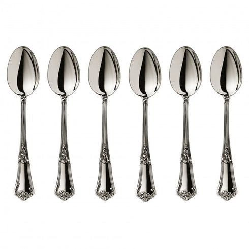 Cuillère à moka Ginori 1735 Lorena 6 pièces