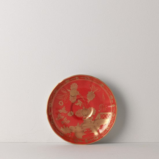 Ginori 1735 Oriente Italiano Rubrum assiette à café Lot de 2