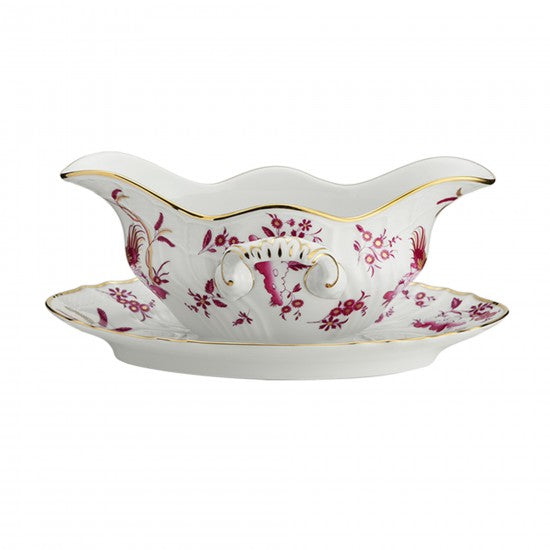 Ginori 1735 Oro di Doccia Salsera h 9,4 cm