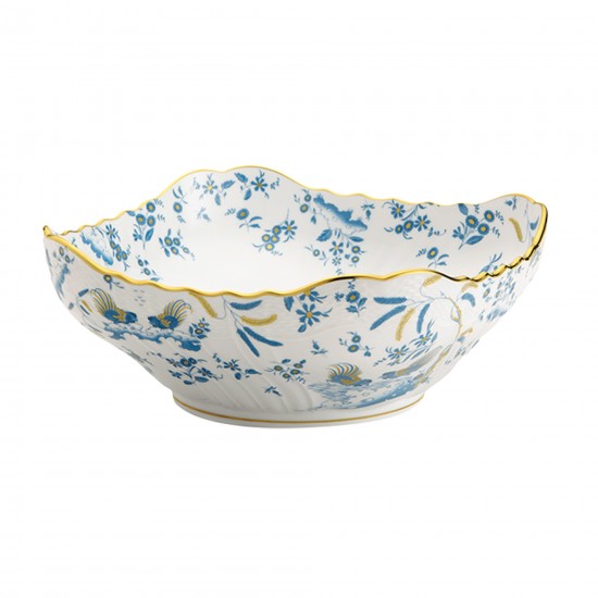 Ginori 1735 Oro di Doccia Ensaladera cuadrada 25 cm
