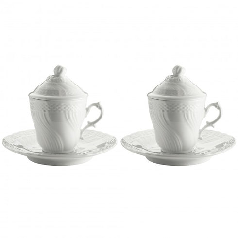 Ginori 1735 Vecchio Ginori Espresso cup set for 2