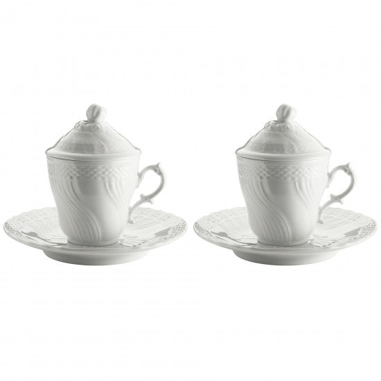 Ginori 1735 Vecchio Ginori Ensemble de tasses à expresso pour 2