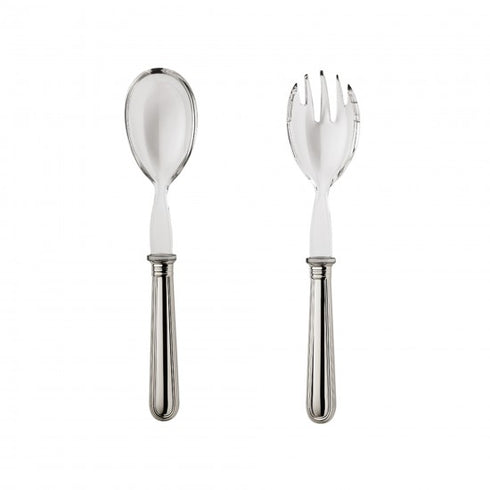 Fourchette et cuillère à salade Ginori 1735 Virginia