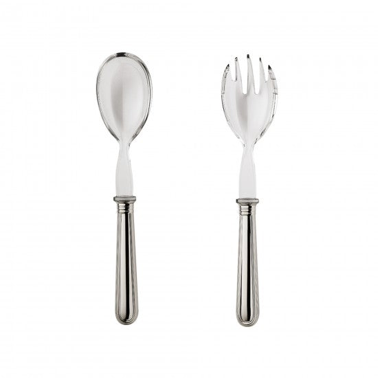 Fourchette et cuillère à salade Ginori 1735 Virginia