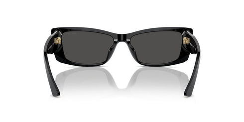 JIMMY CHOOJimmy Choo JC 5035B 500087 Women's Cat - Eye Sunglasses - Black Frame, Dark Gray LensesEYEWEAREcecile