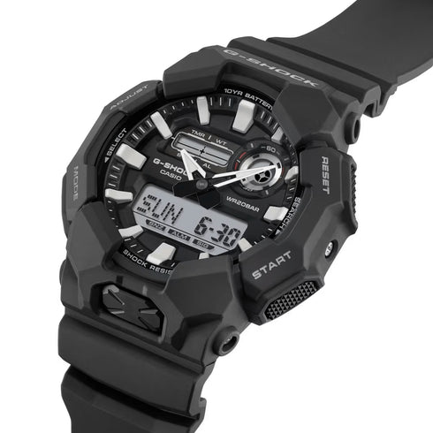 CASIO G - SHOCKCasio G - Shock GA - 010 - 1A1ER Men's Watch - Black Resin, Analog - Digital DisplayWATCHESEcecile