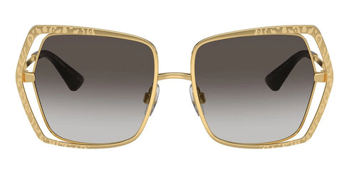 DOLCE & GABBANADolce & Gabbana DG 2306 02/8G 55 Women's Sunglasses – Gold Frame, Grey Gradient LensesEYEWEAREcecile