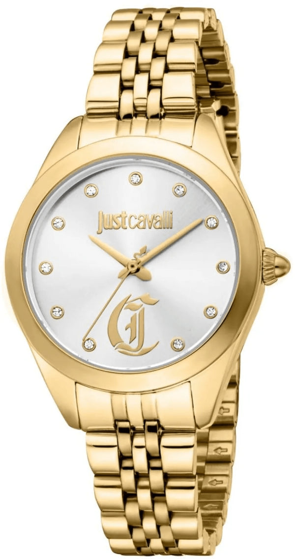 JUST CAVALLIJust Cavalli Luna JC1L309M0055 Women's Quartz Watch – Gold - Tone Stainless Steel, 32mmWATCHESEcecile