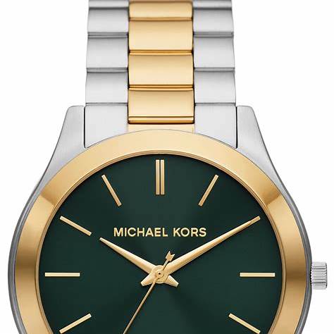 Michael Kors MK9149 Herren Runway zweifarbige Edelstahluhr