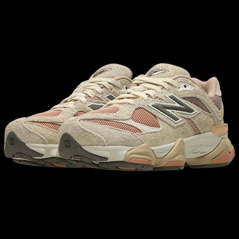 New Balance 9060 Beige Orange Women