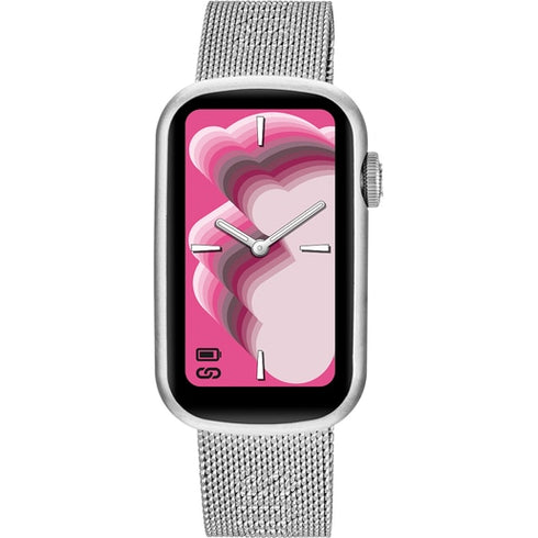 TOUS T-Band Mesh Smartwatch 3000132500 – Stainless Steel, IP68, 1.47″ Display