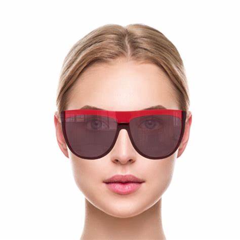 EMILIO PUCCIEmilio Pucci EP0087 6071F Women's Sunglasses – Burgundy Frame, Brown Gradient Lenses, Ø 60mmEYEWEAREcecile