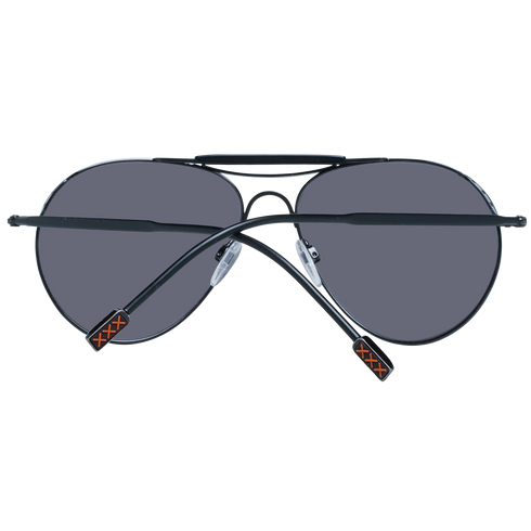 Ermenegildo Zegna Couture ZC0020 15A57 Men's Sunglasses - Gold Titanium Frame, Grey Gradient Lenses, 57mm