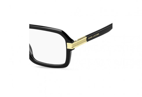 MARC JACOBSMarc Jacobs MARC 715 807 Men's Eyeglasses - Black Acetate Frame, Gold AccentsEYEWEAREcecile