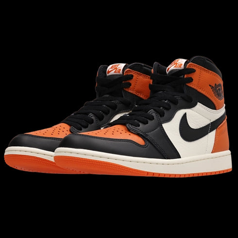 Nike Dunk AJ1 Retro High OG Noir Sable Femme