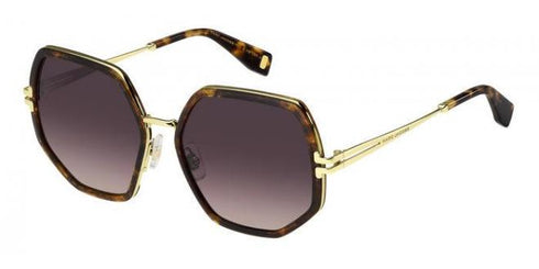 Marc Jacobs MJ 1089/S 2IK/HA Women's Sunglasses - Dark Tortoise/Gold Frame, Brown Gradient Lenses