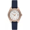 EMPORIO ARMANIEmporio Armani AR11448 Women's Rose Gold Watch - Blue Strap, Date DisplayWATCHESEcecile