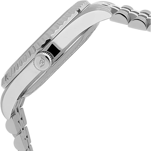 Philip Watch Caribe R8223597023 Herren-Automatikuhr - Edelstahl, schwarzes Zifferblatt
