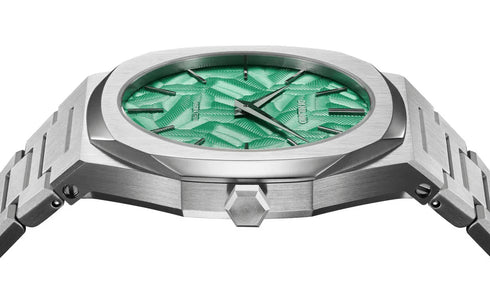 D1 MILANOD1 Milano UTBJ34 Ultra Thin 40mm Watch – Fir Green Dial, Stainless SteelWATCHESEcecile