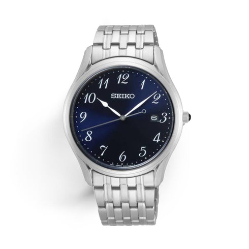 Orologio Seiko SUR301P1 Uomo - Quadrante blu, vetro zaffiro, acciaio inossidabile