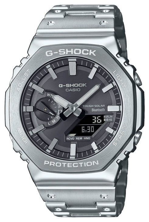 CASIO & VINTAGECasio G - Shock GM - B2100SD - 1AER – Full Metal Solar Bluetooth Watch, 200M Water ResistantWATCHESEcecile