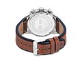 TIMBERLANDTimberland Callahan TDWGF2102602 Men's 46mm Blue Dial Quartz Watch – Brown Leather StrapWATCHESEcecile